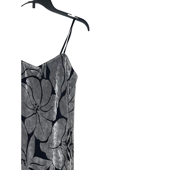 Joseph Ribkoff Women's Dress Midi Lined Floral Strappy Hanky V-Neck Sleeveless 6 - Picture 2 of 10